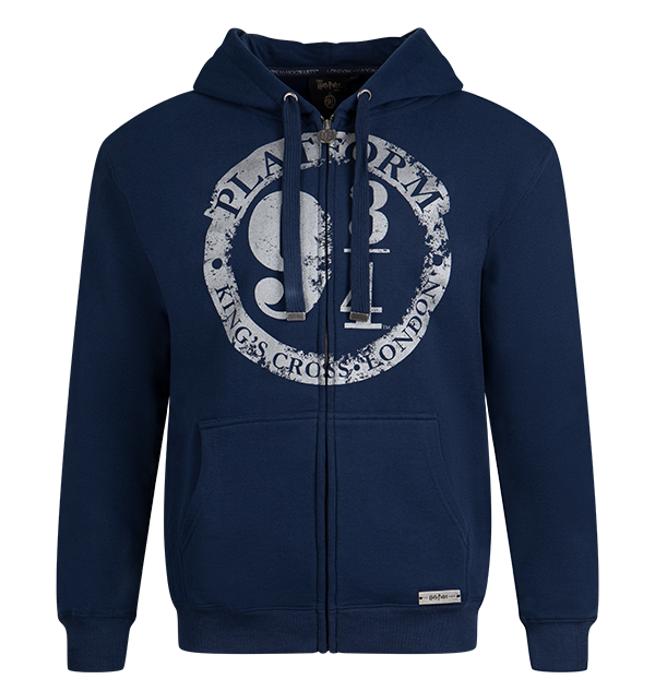 Platform 9 3/4 Zip Hoodie - Navy