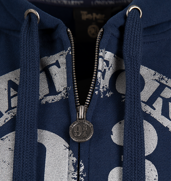 Platform 9 3/4 Zip Hoodie - Navy