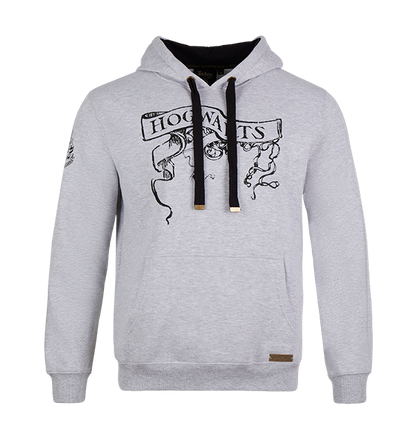 Hogwarts Scroll Hooded Jumper