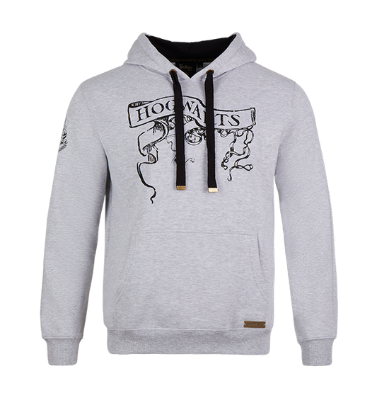 Hogwarts Scroll Hooded Jumper