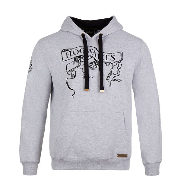 Hogwarts Scroll Hooded Jumper