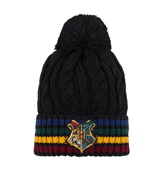 Hogwarts School Crest Knitted Hat