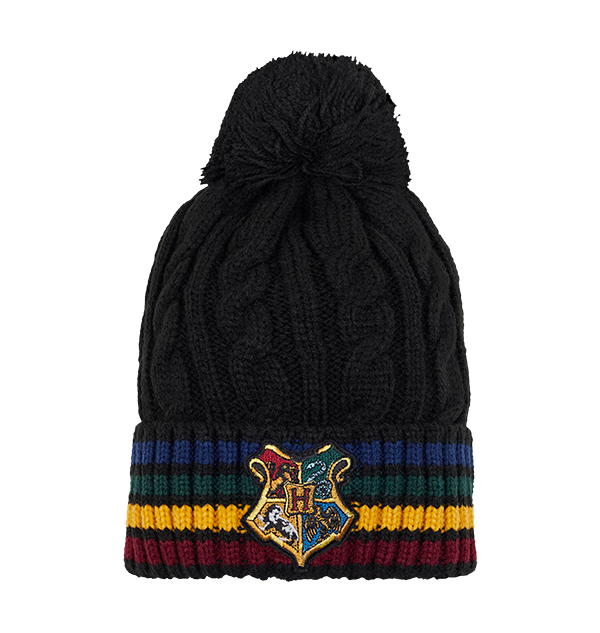 Hogwarts School Crest Knitted Hat