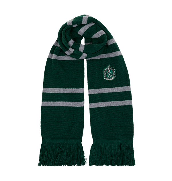 Slytherin Knitted Crest Scarf | Harry Potter Shop UK