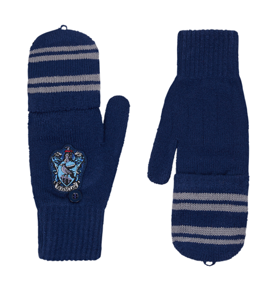 Ravenclaw Knitted Mitten Capped Gloves