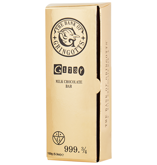 Milk Chocolate Gringotts Gold Bar