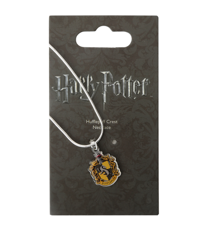 Hufflepuff Crest Necklace