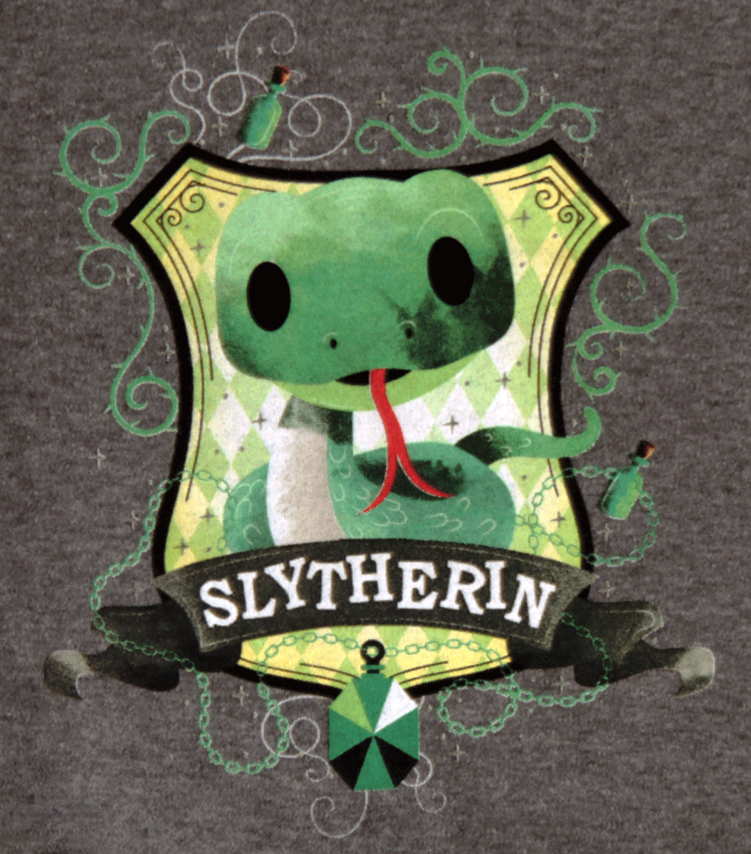 Slytherin Mascot Babygrow and Bib
