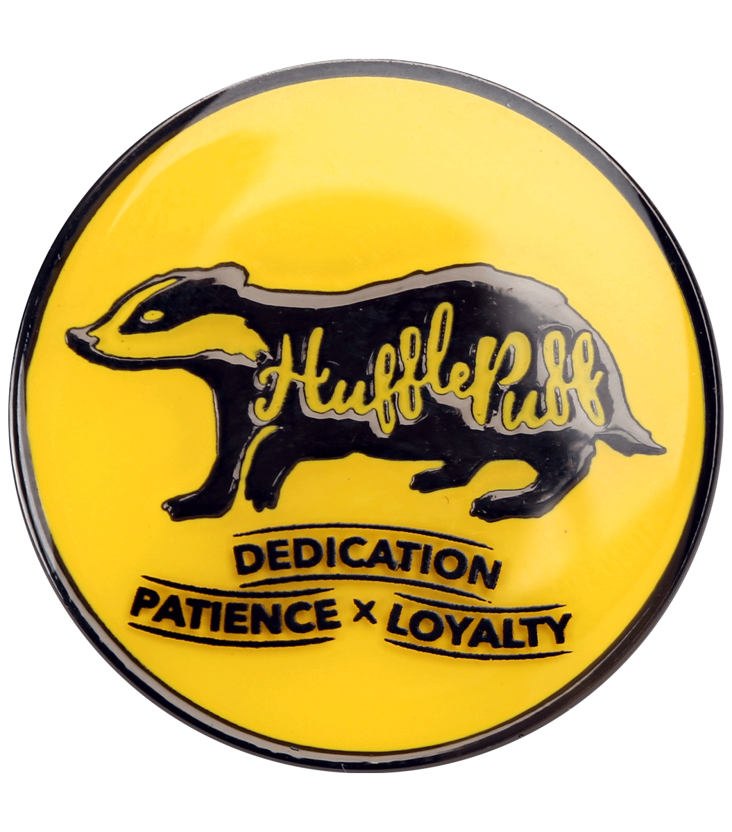 Hufflepuff House Traits Pin Badge