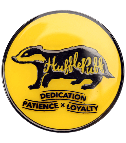Hufflepuff House Traits Pin Badge