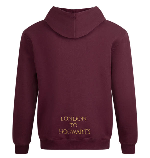 Platform 9 3/4 Zip Hoodie - Burgundy