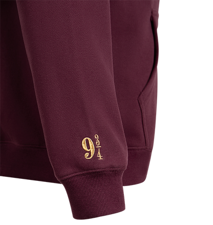Platform 9 3/4 Zip Hoodie - Burgundy