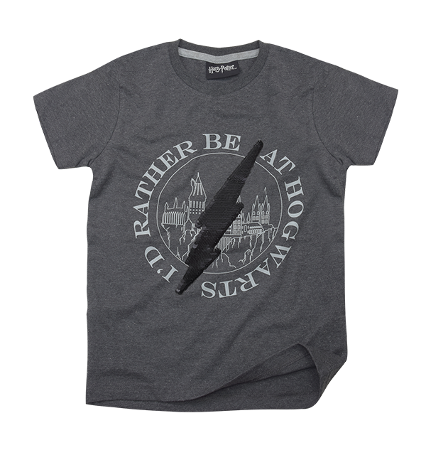 Kids Lightning Bolt Sequin Reverse T-shirt