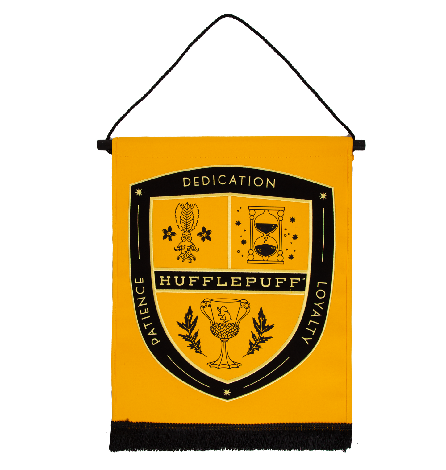 Hufflepuff Attribute Wall Banner