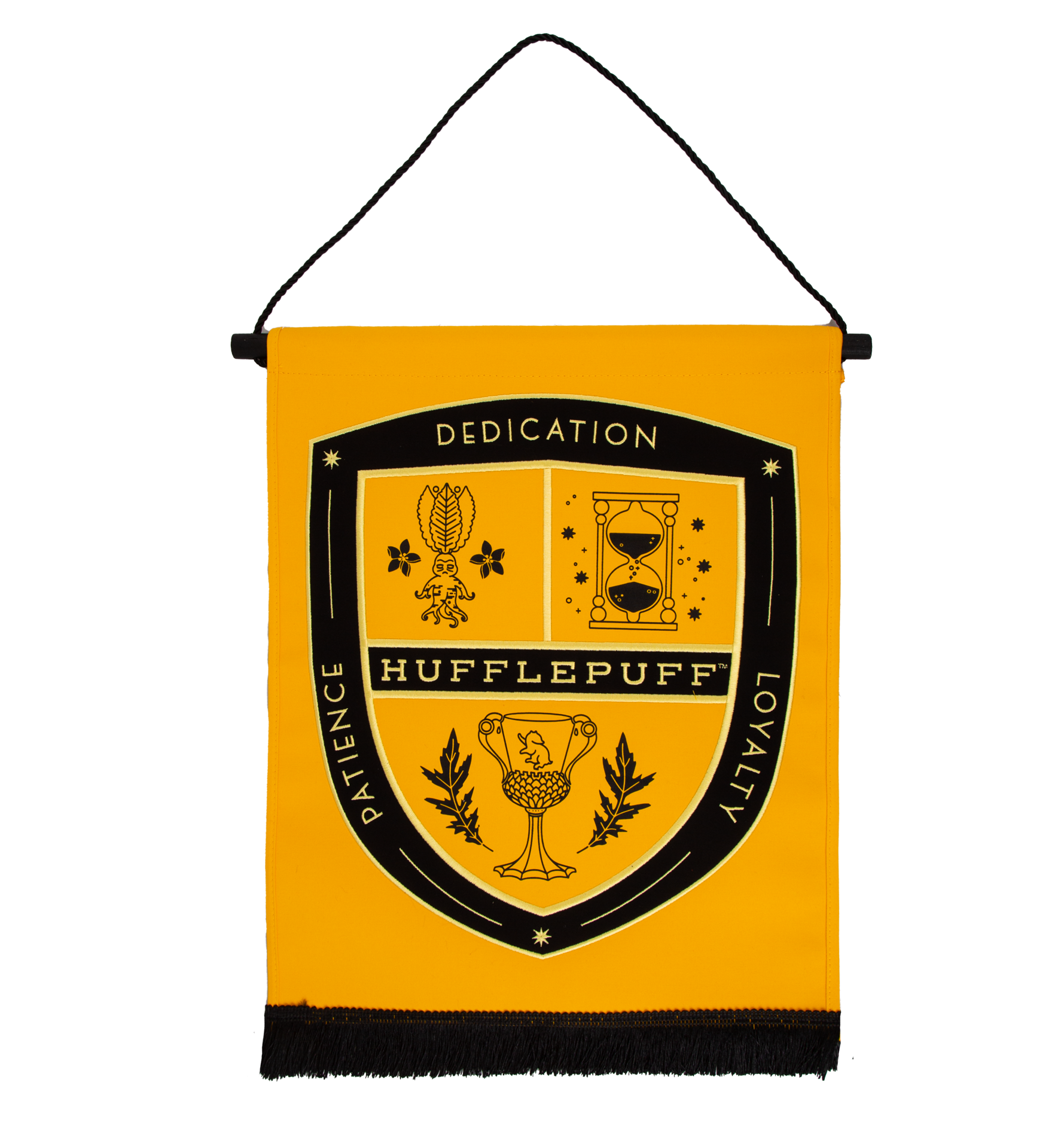 Hufflepuff Attribute Wall Banner