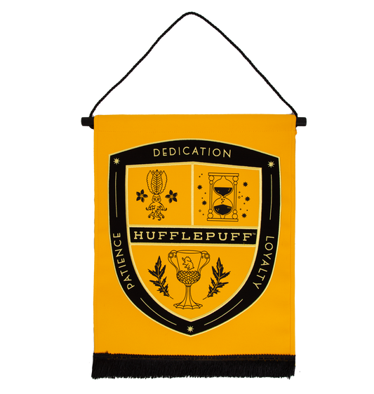 Hufflepuff Attribute Wall Banner