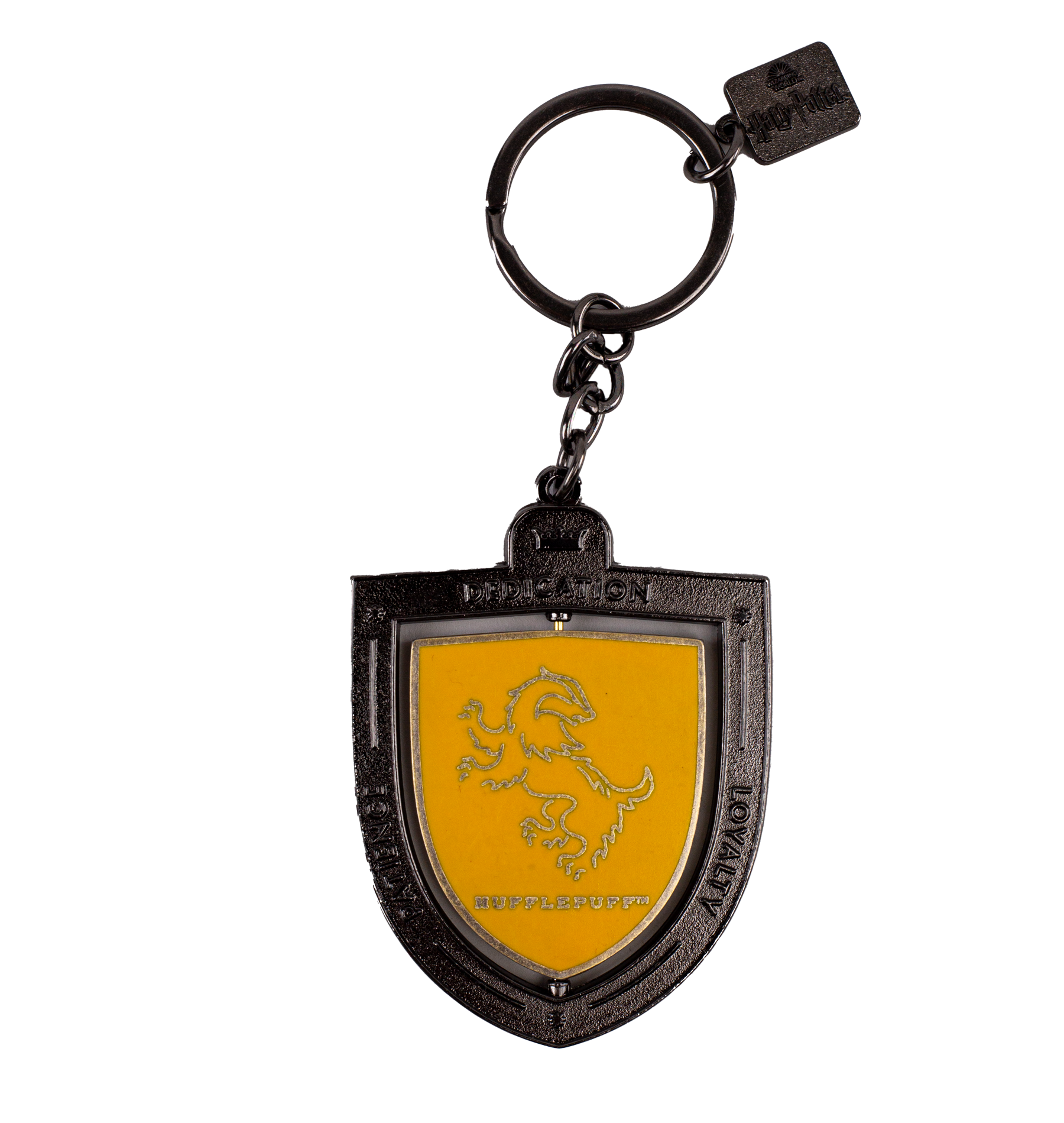 Hufflepuff Attribute Spinner Key Ring