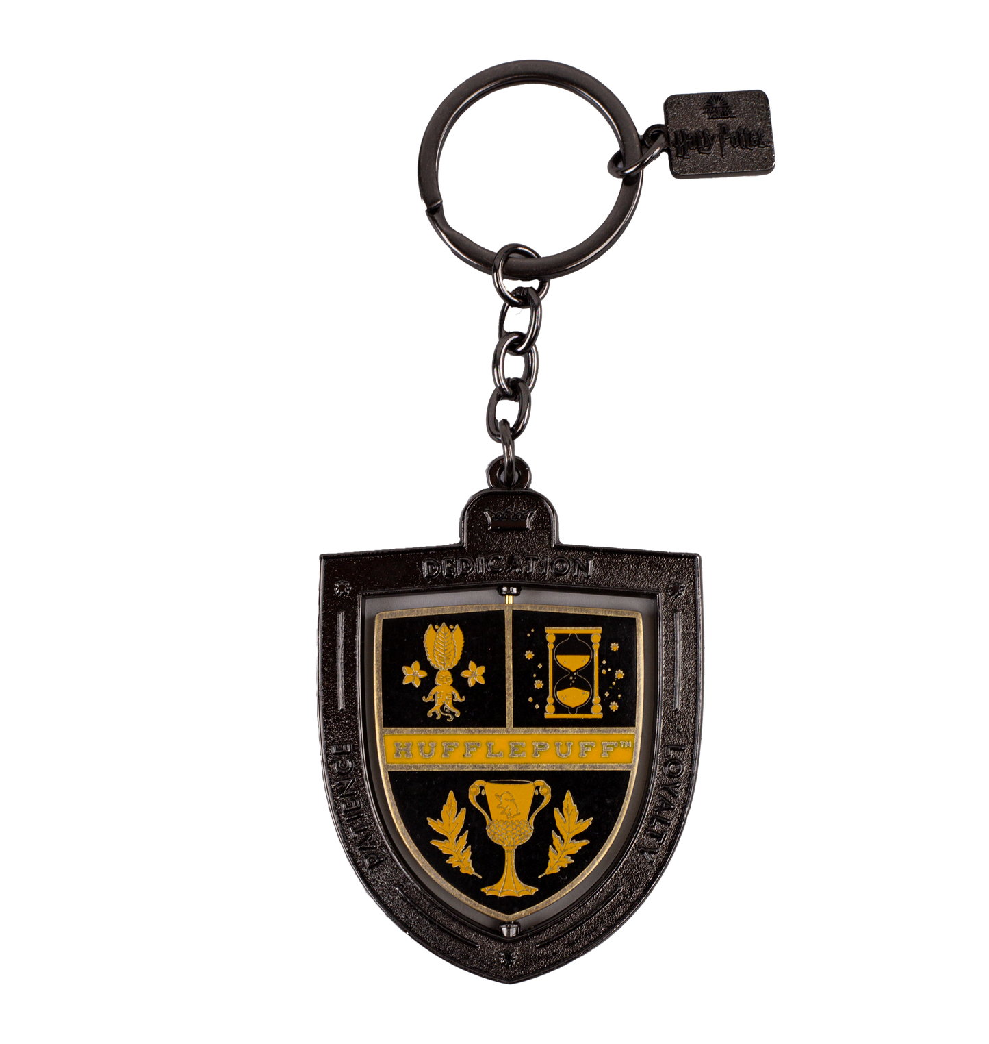 Hufflepuff Attribute Spinner Key Ring