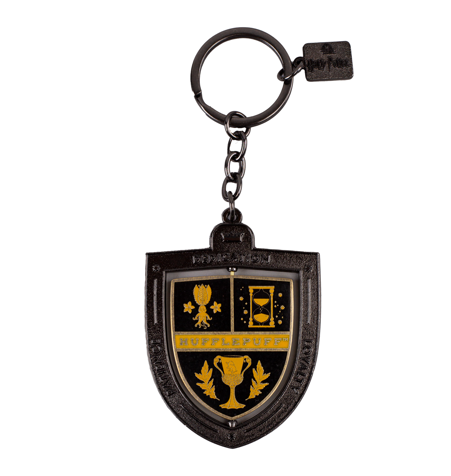 Hufflepuff Attribute Spinner Key Ring