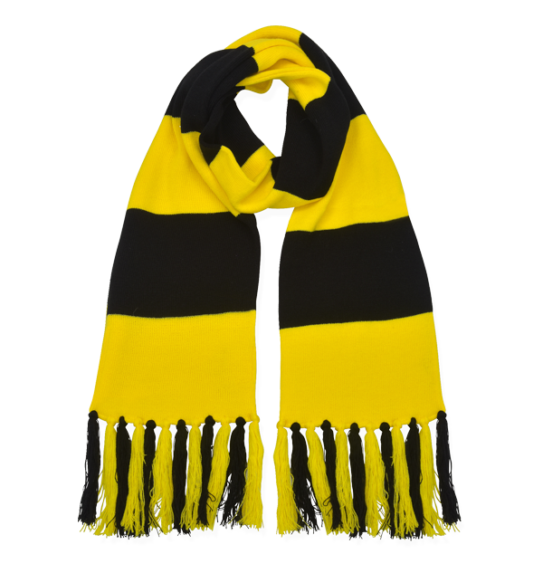 Hufflepuff Scarf Keyring