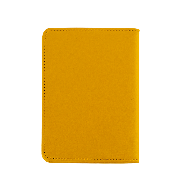 Hufflepuff Embossed Crest Passport Holder