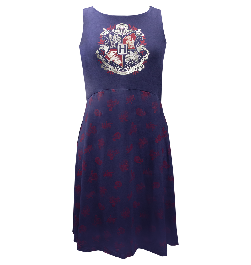 Hogwarts Navy Crest Dress Harry Potter Shop UK