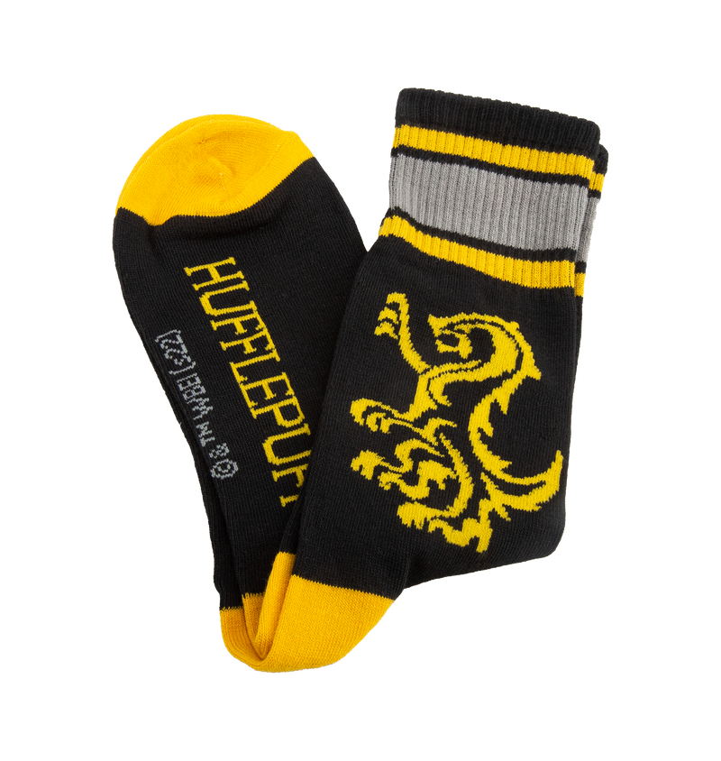Hufflepuff Mascot Athletic Socks
