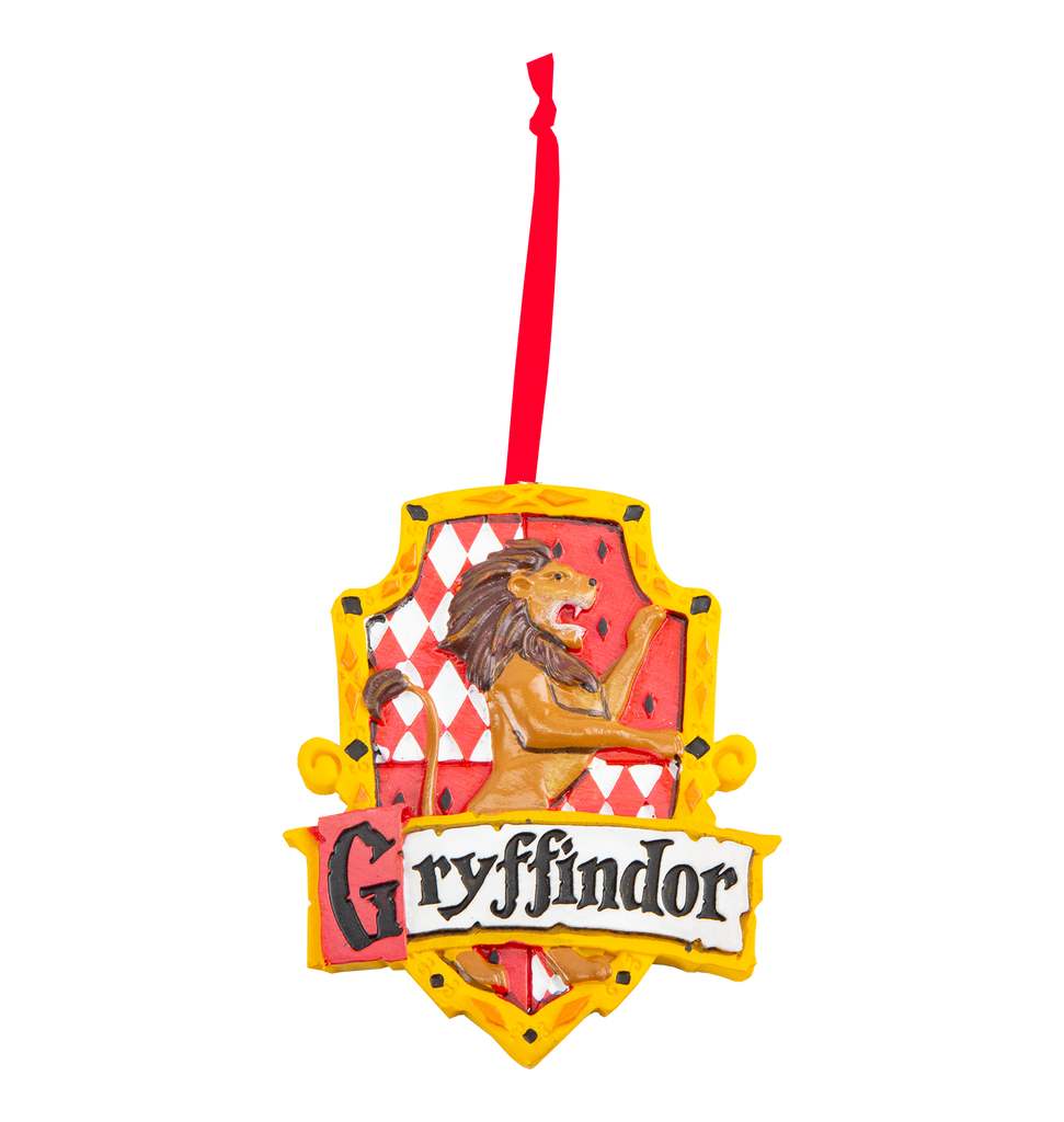 Harry Potter Gryffindor Crest Silver Weighted Hanging Ornament