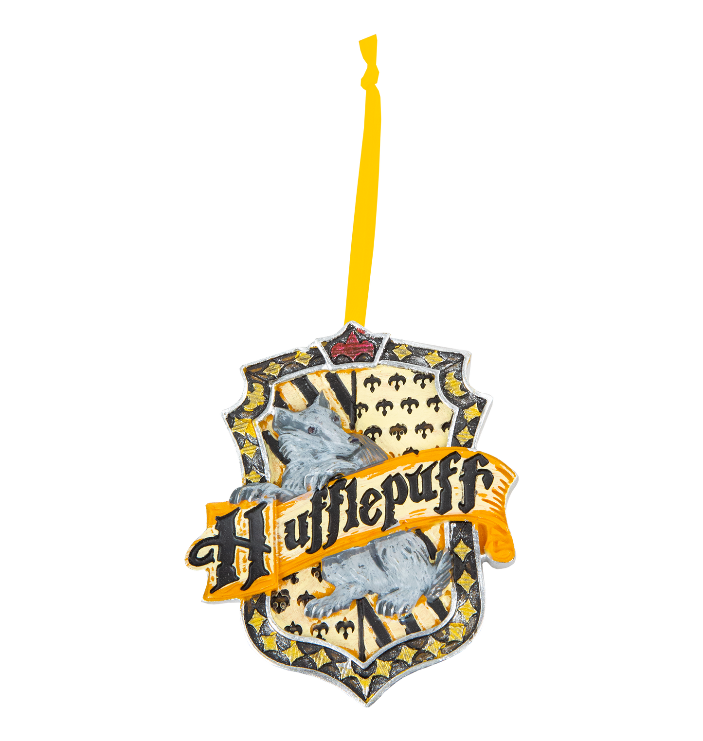 Hufflepuff Crest Hanging Ornament