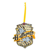 Hufflepuff Crest Hanging Ornament