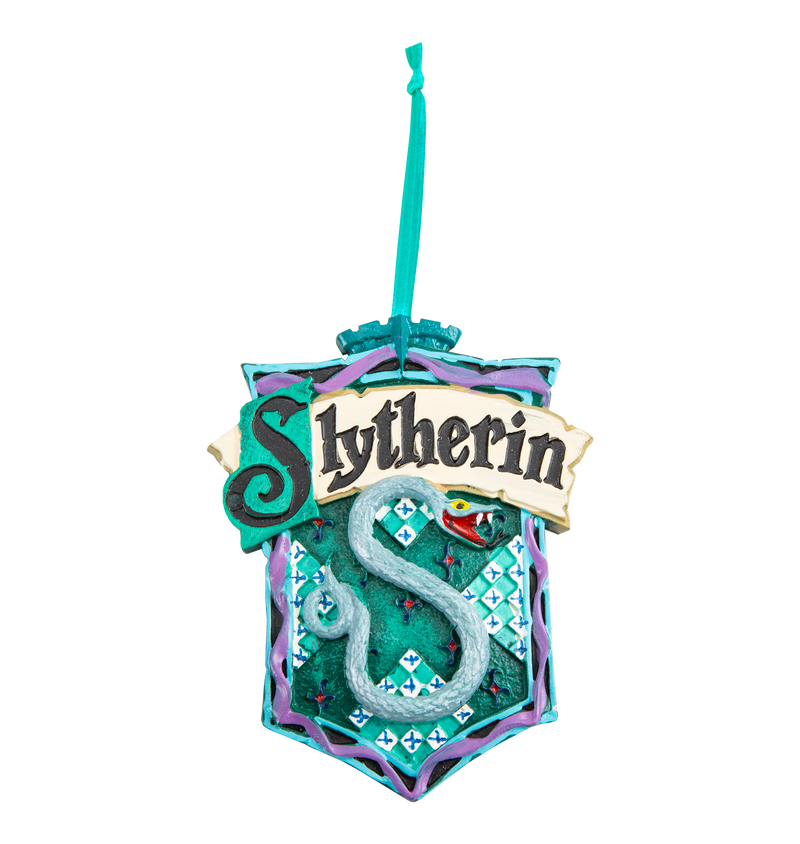 Harry Potter Slytherin Detailed Crest Ornament
