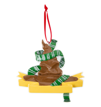 Slytherin Sorting Hat Resin Ornament