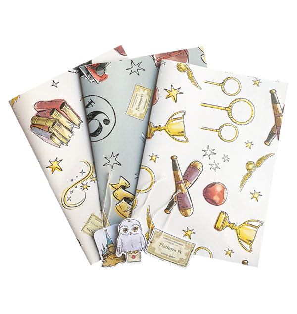 Harry Potter Wrapping Paper Set | Harry Potter Shop UK